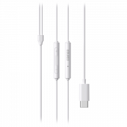 Edifier P180 USB-C Earbuds, 14mm Drivers, Built-in Mic, White