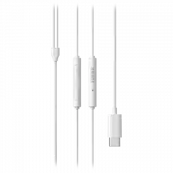 Edifier P180 USB-C Earbuds, 14mm Drivers, Built-in Mic, White