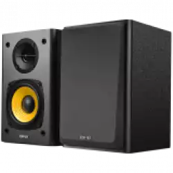 Edifier R1000T4 2.0 Bookshelf Speakers, BT V5.0, RCA, 0.5-inch Tweeters, 4-inch Drivers, 24W (RMS), Control Buttons, Black