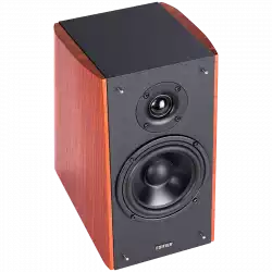 Edifier R2000DB 2.0 Bookshelf Speakers, Bluetooth, 3.5mm to RCA, Optical, 1-inch Tweeters, 5-inch Drivers, 120W (RMS), Control Knobs and Remote Control, Brown