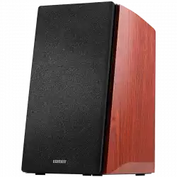 Edifier R2000DB 2.0 Bookshelf Speakers, Bluetooth, 3.5mm to RCA, Optical, 1-inch Tweeters, 5-inch Drivers, 120W (RMS), Control Knobs and Remote Control, Brown