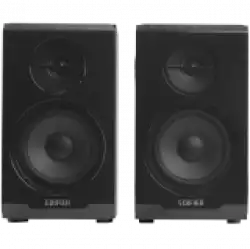 Edifier R33BT 2.0 Bookshelf Speakers, BT V5.0, AUX, 0.5-inch Tweeters, 3.5-inch Drivers, 10W (RMS), Control Buttons, Black