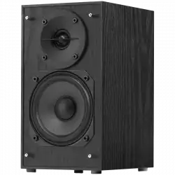 Edifier R33BT 2.0 Bookshelf Speakers, BT V5.0, AUX, 0.5-inch Tweeters, 3.5-inch Drivers, 10W (RMS), Control Buttons, Black