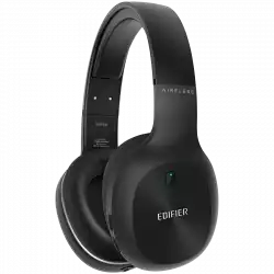 Edifier W800BT Plus Wireless Over-Ear Headphones, 40mm Dynamic Drivers, BT V5.1, Up To 55H Battery, USB-C, Black