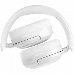 Edifier W800BT SE Wireless Over-Ear Headphones, 40mm Dynamic Titanium-Coated Drivers, BT V5.4, Multipoint Connection, AI Call Noise Reduction, Up To 45H Battery, USB-C, White