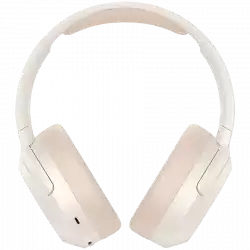 Edifier W820NB Plus v2025 Wireless Over-Ear Headphones, 40mm Dynamic Titanium-Coated Drivers, BT V6.1, ANC, Hi-Res Audio Certification, Up To 88H Battery, USB-C, Ivory