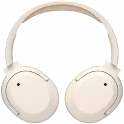 Edifier W820NB Plus Wireless Over-Ear Headphones, 40mm Dynamic Titanium-Coated Drivers, BT V5.2, ANC, Hi-Res Audio Certification, Up To 49H Battery, USB-C, Ivory