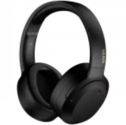Edifier W820NB Plus Wireless Over-Ear Headphones, 40mm Dynamic Titanium-Coated Drivers, BT V5.2, ANC, Hi-Res Audio Certification, Up To 49H Battery, USB-C, Black