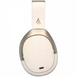 Edifier WH950NB Wireless Over-Ear Headphones, 40mm Dynamic Titanium-Coated Drivers, BT V5.3, ANC, Hi-Res Audio Certification, Up To 55H Battery, USB-C, Ivory                          