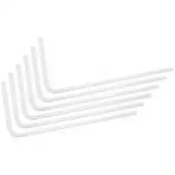 EK-Loop Hard Tube 12mm 0.8m Pre-Bent 90° - Acrylic (6pcs)
