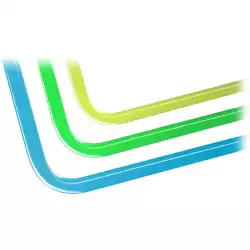 EK-Loop Hard Tube 14mm 0.8m Pre-Bent 90° - Acrylic (6pcs)