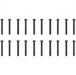 EK-Loop Phillips Head Screw Set M4x30mm - Black (20pcs) (for EK-Quantum Surface radiators)
