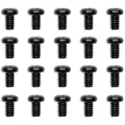 EK-Loop Phillips Head Screw Set M4x6mm - Black (20pcs)