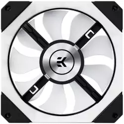 EK-Quantum Impulse 120 D-RGB - Black (400-1800rpm), 120mm ARGB fan, 4-pin PWM, VAPO bearing and Magnetic Levitation motor, Rubber Dampers, Daisy Chain, 24.3dBA (max. RPM)