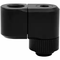 EK-Quantum Torque Double Rotary Offset 21 – Black, adapter fitting