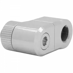 EK-Quantum Torque Double Rotary Offset 28 – Nickel, adapter fitting