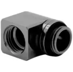 EK-Quantum Torque Micro Rotary 90° - Black Nickel, adapter fitting