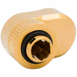 EK-Quantum Torque Rotary Offset 14 - Gold, adapter fitting