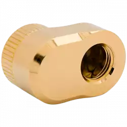 EK-Quantum Torque Rotary Offset 14 - Gold, adapter fitting