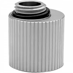 EK-Quantum Torque Rotary Offset 3 - Satin Titanium, adapter fitting