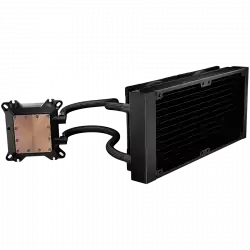 Endorfy Navis F240 ARGB, CPU Liquid Cooler, 2x FLUCTUS 120 PWM ARGB fan, Navis F, Intel LGA 115x/1200/1700/2011/2066, AMD AM5/AM4, 146×125×65mm, 3 Year Warranty