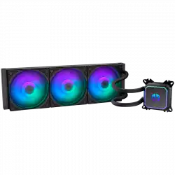 Endorfy Navis F360 ARGB, CPU Liquid Cooler, 3x FLUCTUS 120 PWM ARGB fan, Navis F, Intel LGA 115x/1200/1700/2011/2066, AMD AM5/AM4, 146×125×65mm, 3 Year Warranty