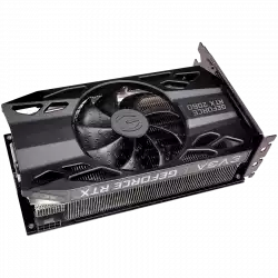 EVGA GeForce RTX 2060 SC GAMING, 6GB GDDR6, 192 bit, 336 GB/s, 14000 MHz Effective Mem Clock, 1710 MHz Boost Clock, 1920 CUDA Cores, PCIe 3.0, DVI-D, HDMI, DP, RAY TRACING, 500W or greater PSU, 3Y