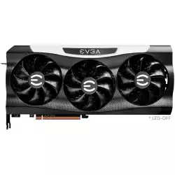 EVGA GeForce RTX 3070 Ti FTW3 ULTRA GAMING, 8GB GDDR6X, 256 Bit, 608 GB/s, 19000 MHz Effective Mem Clock, 1860 MHz Boost, 6144 CUDA Cores, 3x DP, HDMI 2.1, RAY TRACING, Triple Fans, iCX3 Technology, ARGB LED, 750W or greater PSU, Metal Backplate, 3Y