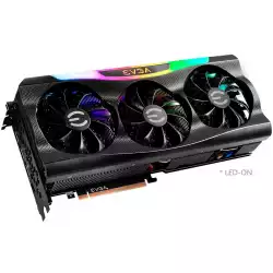 EVGA GeForce RTX 3070 Ti FTW3 ULTRA GAMING, 8GB GDDR6X, 256 Bit, 608 GB/s, 19000 MHz Effective Mem Clock, 1860 MHz Boost, 6144 CUDA Cores, 3x DP, HDMI 2.1, RAY TRACING, Triple Fans, iCX3 Technology, ARGB LED, 750W or greater PSU, Metal Backplate, 3Y