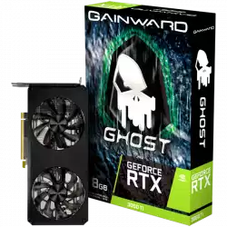 Gainward GeForce RTX 3060 Ti Ghost, 8GB, 256 bit, 1xHDMI, 3xDP, PCI-Express Gen 4 x16, 8-pin PSU, recommentded 500W, NE6306T019P2-190AB.
