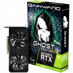 Gainward GeForce RTX 3060 Ti Ghost OC, 8GB, 256 bit, 1xHDMI, 3xDP, PCI-Express Gen 4 x16, NE6306TS19P2-190AB