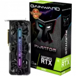 Gainward GeForce RTX 3070 Phantom 8GB, 256 bit, PCI-Express Gen4 x16, 3x DP, 1x HDMI, 8 pin pwr connector, NE63070019P2-1040P