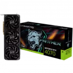 Gainward GeForce RTX 4070 Panther 12GB GDDR6X, 192 bit, 1x HDMI 2.1, 3x DP 1.4a, 3 Fan, 1x 8-pin power connector, recommended PSU 750W, NED4070019K9-1047Z
