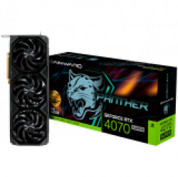 Gainward GeForce RTX 4070 Super Panther OC 12GB GDDR6X, 192 bit, 1x HDMI 2.1, 3x DP 1.4a, 3 Fan, 1x 16-pin power connector, recommended PSU 750W, NED407ST19K9-1043Z