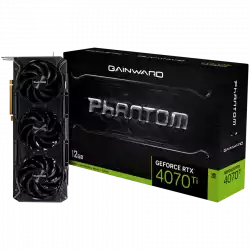 GAINWARD GeForce RTX 4070 Ti Phantom 12GB, GDDR6X, 192 bit, 1x HDMI 2.1, 3x DP 1.4a, 3 Fan, 1x 16-pin power connector, recommended PSU 750W, NED407T019K9-1045P