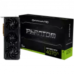 GAINWARD GeForce RTX 4070 Ti Phantom 12GB, GDDR6X, 192 bit, 1x HDMI 2.1, 3x DP 1.4a, 3 Fan, 1x 16-pin power connector, recommended PSU 750W, NED407T019K9-1045P