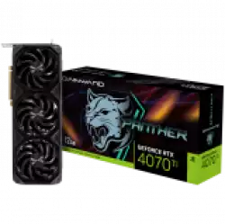 Gainward GeForce RTX 4070Ti Panther 12GB GDDR6X, 192 bit, 1x HDMI 2.1, 3x DP 1.4a, 3 Fan, 1x 16-pin power connector, recommended PSU 750W, NED407T019K9-1043Z