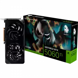 Gainward GeForce RTX 5060Ti Ghost 8GB GDDR7 128 bit, 1x HDMI 2.1b, 3x DP 2.1b, 2 Fan, 1x 8-pin pwr connector, 600W, 262.1 x 126.3 x 40.1 mm, NE7506T019P1-GB2062B