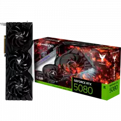 Gainward GeForce RTX 5080 Phoenix 16GB GDDR7, 256 bit, 1x HDMI 21b, 3x DP 21b, 3 Fan, 1x 16pin pwr connector, 850W, 331.9 x 133.1 x 60 mm,