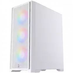 Gaming X II Arctic, EN42867, WH, EATX, U3x1 & U2x2, Front Mesh Grill & Left TG, 4PCS Z20A Arctic & ARGB Control PCB