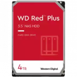 HDD NAS WD Red Plus (3.5'', 4TB, 256MB, 5400 RPM, SATA 6 Gb/s)