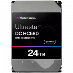 HDD Server WD Ultrastar DC HC580 24TB 512e SE, 3.5’’, 512MB, 7200 RPM, SAS, P3, SKU: 0F62802