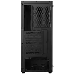 Hero II Air 3F Black EN41655, ATX/M-ATX/MINI ITX, USB3.0 X1, USB2.0 X2, HD AUDIO, Front Meshed Grill & Left TG, 3PCS Z20F Fixed LED Fan