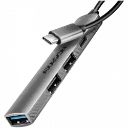 HUE-STC ALU STRIP USB-C 4 port hub                          
