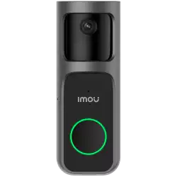 Imou 3MP Wi-Fi Doorbell 2S Kit, 2K QHD, 1/2.8 Progressive CMOS, 5000mAh rechargable battery, 125 wide-angle view, night vision 5m, Mic and Speaker, 8x Digital Zoom, PIR Motion / AI Human Detection, USB-C, Chime works as Wi-Fi extender, Weatherproof
