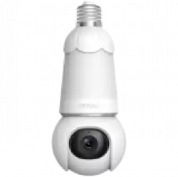 Imou 5MP Wi-Fi PTZ Bulb camera, H.265, 2.8 mm lens, Smart Full-Color Night Vision, Panoramic Pan & Tilt (340° Coverage), Built-in Mic & Speaker, Siren, Built-in Spotlight, Wi-Fi 6, Human/Vehicle Detection, Smart Auto Tracking, 350 Lumen