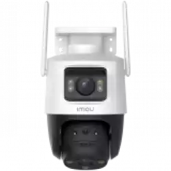 Imou Cruiser Dual, full color night vision Wi-Fi IP camera 5MP + 5MP, rotation 355&deg;Pan & 0-90&deg;Tilt, 1/3" CMOS, H.265, micro SD (256GB), 30fps@1620, 3.6mm Fixed lens, FOV 78&deg;, IR up to 30m, 8x Digital Zoom, 1x RJ45, Mic&Speaker, 110dB Siren, IP66,                          