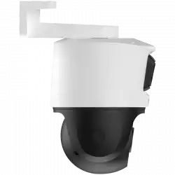 Imou Dual-Lens PoE Outdoor Smart IP PTZ Camera, 5MP+5MP, 3.6mm 76H, 0-260 Pan, 0-25 Tilt, IR up to 30m, H.265, 15 fps, 8x digital zoom, Motion detection, crossing line, Mic and Speaker, micro SD up to 512GB, 1x RJ45, PoE DC 12V, 1A