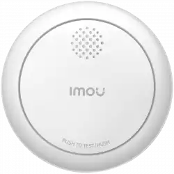 Imou Smoke Detector, monitoring both smoke and room temprerature, Local sound and light alarm, ZigBee                          