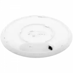 UBIQUITI U6 Pro; WiFi 6; 6 spatial streams; 140 m² (1,500 ft²) coverage; 350+ connected devices; Powered using PoE; GbE uplink.